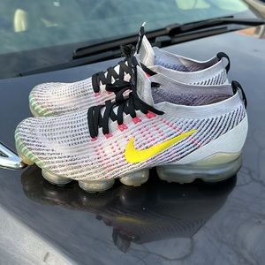 Nike air vapormax 3 white dynamic yellow